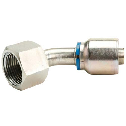 3/4" Female Face Seal Swivel 45˚ Elbow (ORFS) Hydraulic Fitting