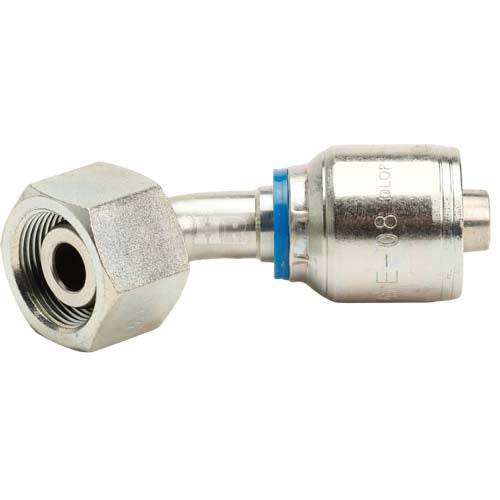 M24 X 1.5 Female Swivel 24˚ Cone (Heavy S16) with O-Ring 45˚ Elbow Hydraulic Fitting