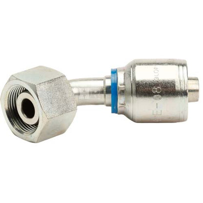 M24 X 1.5 Female Swivel 24˚ Cone (Heavy S16) with O-Ring 45˚ Elbow Hydraulic Fitting