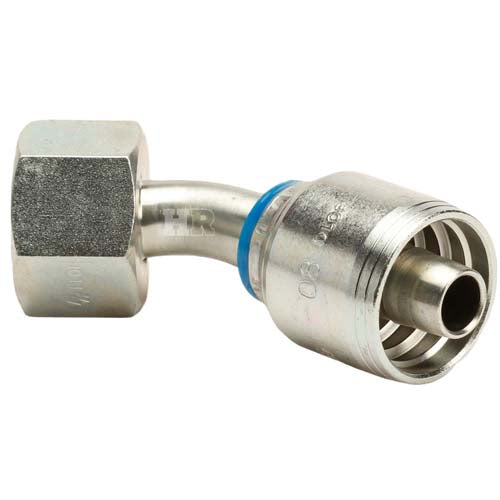 M24 X 1.5 Female Swivel 24˚ Cone (Heavy S16) with O-Ring 45˚ Elbow Hydraulic Fitting