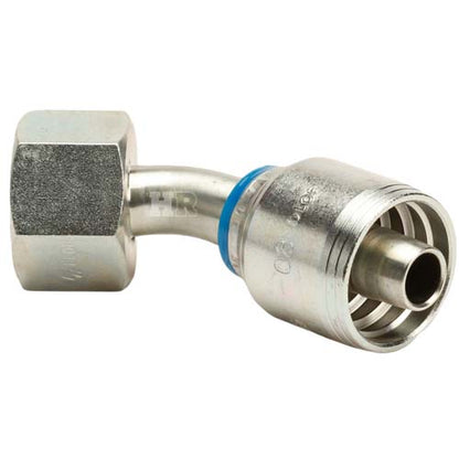 M24 X 1.5 Female Swivel 24˚ Cone (Heavy S16) with O-Ring 45˚ Elbow Hydraulic Fitting