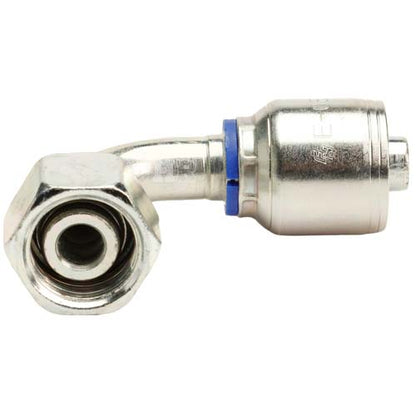 M24 X 1.5 Female Swivel 24˚ Cone (Heavy S16) with O-Ring 90˚ Elbow Hydraulic Fitting