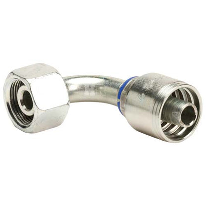 M24 X 1.5 Female Swivel 24˚ Cone (Heavy S16) with O-Ring 90˚ Elbow Hydraulic Fitting