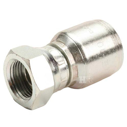 5/8" Female British Standard Parallel Pipe Cone Seat Swivel Hydraulic Fitting