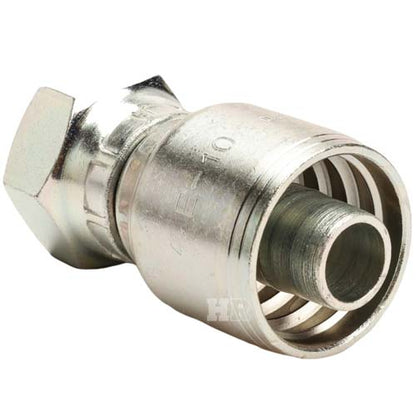 5/8" Female British Standard Parallel Pipe Cone Seat Swivel Hydraulic Fitting