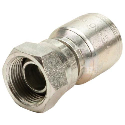 3/4" Female British Standard Parallel Pipe Cone Seat Swivel Hydraulic Fitting