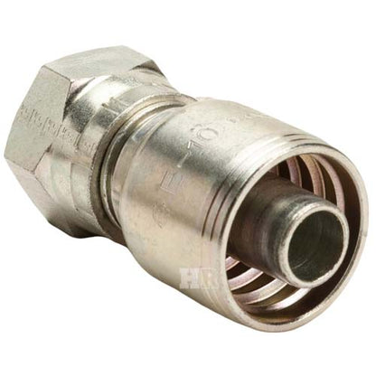 3/4" Female British Standard Parallel Pipe Cone Seat Swivel Hydraulic Fitting