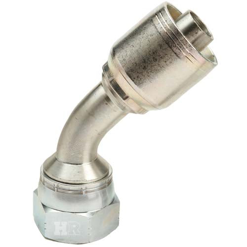 1" Female JIC Swivel 45˚ Elbow Hydraulic Fitting