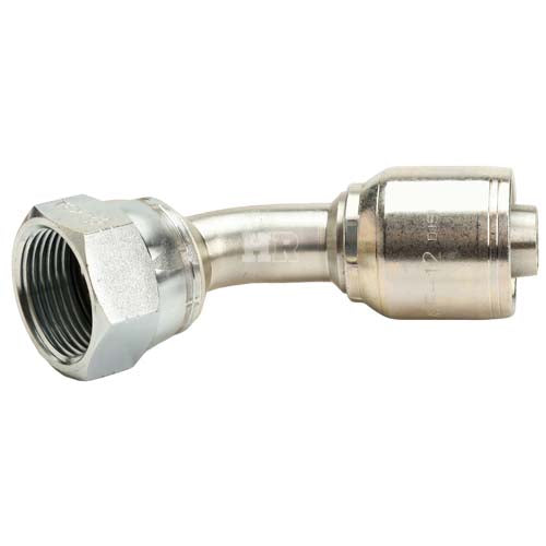 1" Female JIC Swivel 45˚ Elbow Hydraulic Fitting