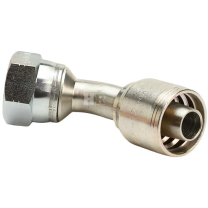 1" Female JIC Swivel 45˚ Elbow Hydraulic Fitting
