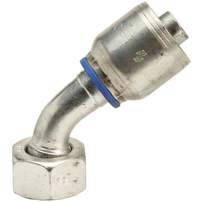 M26 X 1.5 Metric Female Light 45˚ (Light L18) with O-Ring 45˚ Elbow Hydraulic Fitting
