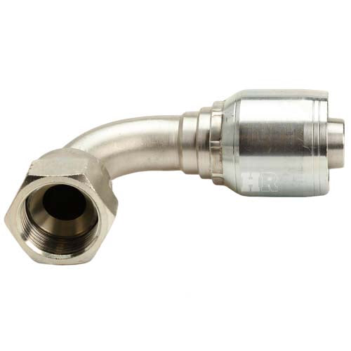 3/4" Female JIC Swivel 90˚ Short Drop Elbow Hydraulic Fitting