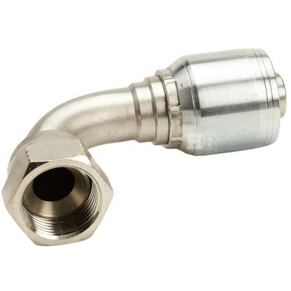 3/4" Female JIC Swivel 90˚ Short Drop Elbow Hydraulic Fitting