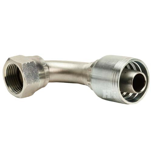 3/4" Female JIC Swivel 90˚ Short Drop Elbow Hydraulic Fitting