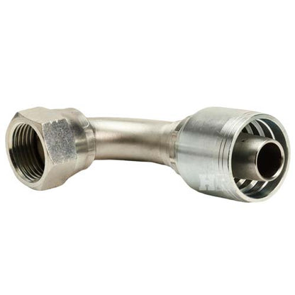 3/4" Female JIC Swivel 90˚ Short Drop Elbow Hydraulic Fitting