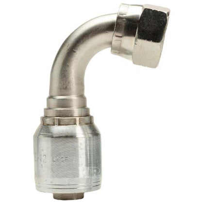 3/4" Female JIC Swivel 90˚ Short Drop Elbow Hydraulic Fitting