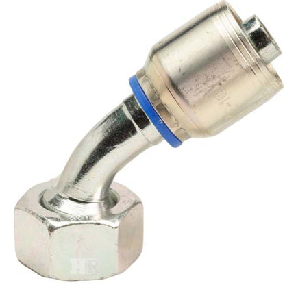 M30 X 2.0 Metric Female Light 45˚ (Light L22) with O-Ring 45˚ Elbow Hydraulic Fitting