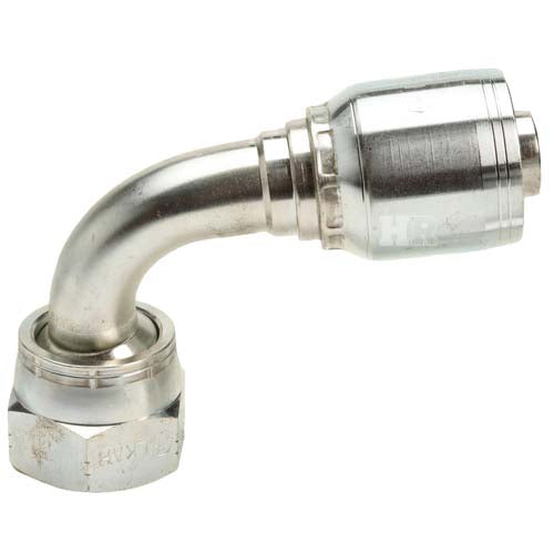 1" Female JIC Swivel 90˚ Short Drop Elbow Hydraulic Fitting