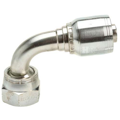 1" Female JIC Swivel 90˚ Short Drop Elbow Hydraulic Fitting