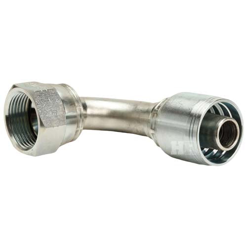 1" Female JIC Swivel 90˚ Short Drop Elbow Hydraulic Fitting
