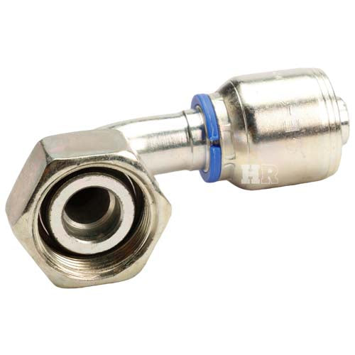 M30 X 2.0 Metric Female Light 90˚ (Light L22) with O-Ring 90˚ Elbow Hydraulic Fitting