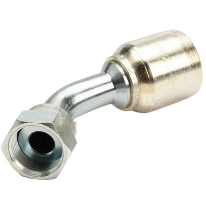 5/8" Female Face Seal Swivel 45˚ Elbow (ORFS) Hydraulic Fitting