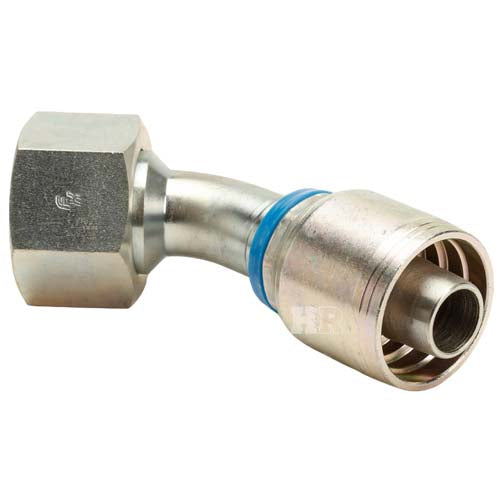 1" Female Face Seal Swivel 45˚ Elbow (ORFS) Hydraulic Fitting