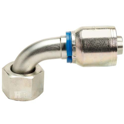 3/4" Female Face Seal Swivel 90˚ Elbow (ORFS) Hydraulic Fitting