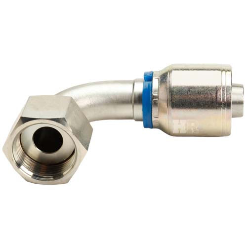3/4" Female Face Seal Swivel 90˚ Elbow (ORFS) Hydraulic Fitting