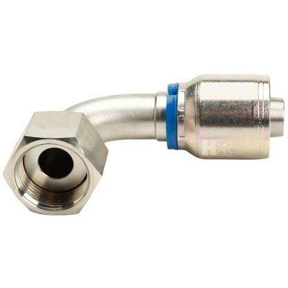 3/4" Female Face Seal Swivel 90˚ Elbow (ORFS) Hydraulic Fitting
