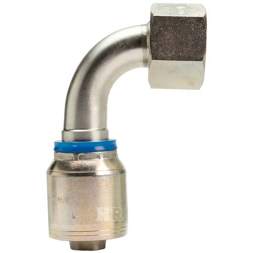 3/4" Female Face Seal Swivel 90˚ Elbow (ORFS) Hydraulic Fitting