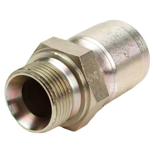 1" Male British Standard Parallel Pipe Hydraulic Fitting