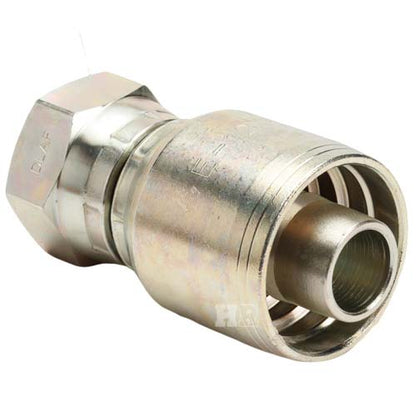 3/4" Female British Standard Parallel Pipe Cone Seat Swivel Hydraulic Fitting