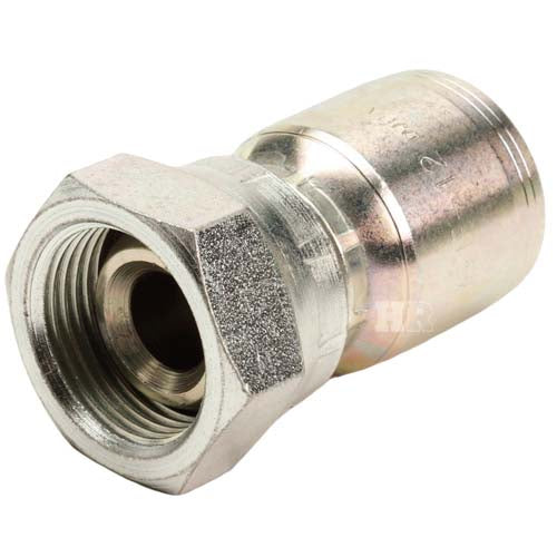 1" Female British Standard Parallel Pipe Cone Seat Swivel Hydraulic Fitting