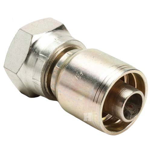 1" Female British Standard Parallel Pipe Cone Seat Swivel Hydraulic Fitting