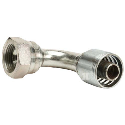 1" Female British Standard Parallel Pipe Cone Seat Swivel 90˚ Elbow Hydraulic Fitting