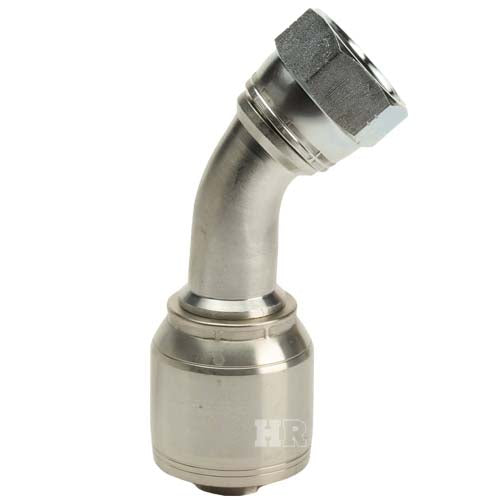1" Female JIC Swivel 45˚ Elbow Hydraulic Fitting