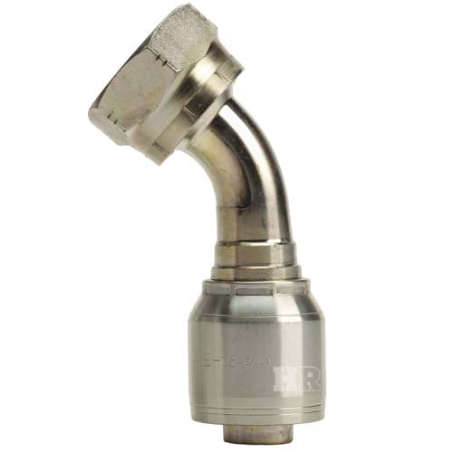 1 1/4" Female JIC Swivel 45˚ Elbow Hydraulic Fitting