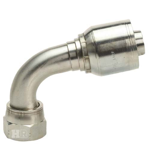1" Female JIC Swivel 90˚ Short Drop Elbow Hydraulic Fitting