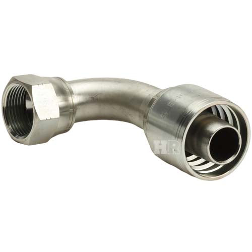 1" Female JIC Swivel 90˚ Short Drop Elbow Hydraulic Fitting
