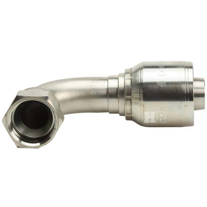 1" Female JIC Swivel 90˚ Short Drop Elbow Hydraulic Fitting