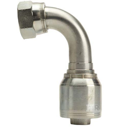 1" Female JIC Swivel 90˚ Short Drop Elbow Hydraulic Fitting