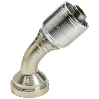 1" Code 61 Flange 45˚ Elbow Hydraulic Fitting