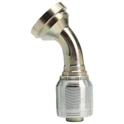 1" Code 61 Flange 45˚ Elbow Hydraulic Fitting