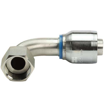 1" Female Face Seal Swivel 90˚ Elbow (ORFS) Hydraulic Fitting