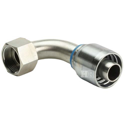 1" Female Face Seal Swivel 90˚ Elbow (ORFS) Hydraulic Fitting