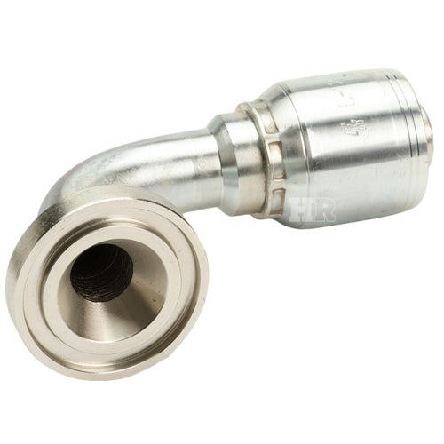 1" Code 61 Flange 90˚ Elbow Hydraulic Fitting