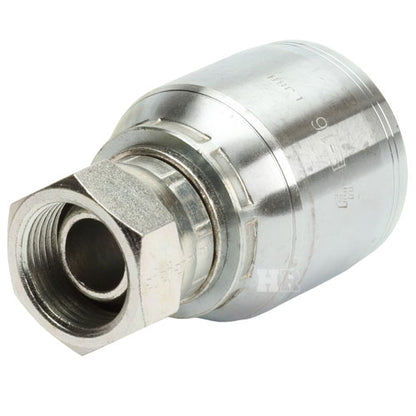 3/4" Female British Standard Parallel Pipe Cone Seat Swivel Hydraulic Fitting