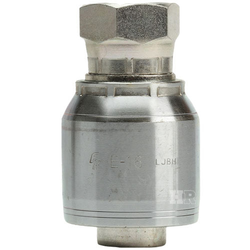 3/4" Female British Standard Parallel Pipe Cone Seat Swivel Hydraulic Fitting