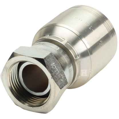 1" Female British Standard Parallel Pipe Cone Seat Swivel Hydraulic Fitting